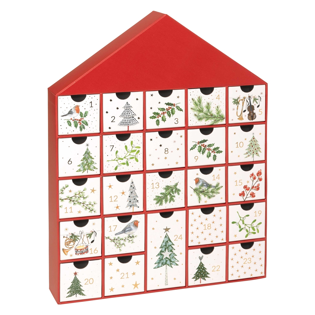 Advent calendar house