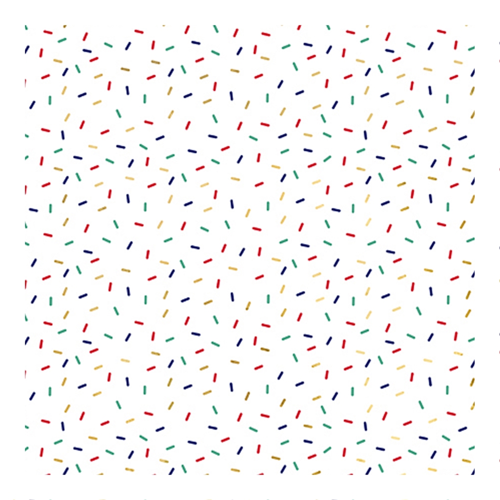Gift paper confetti motif