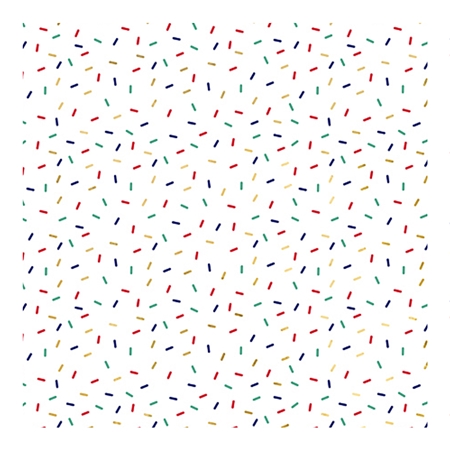 Gift paper confetti motif