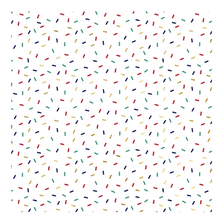 Gift paper confetti motif