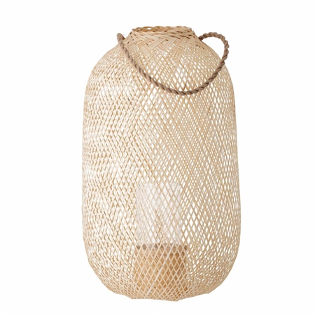 Hanging jute lantern