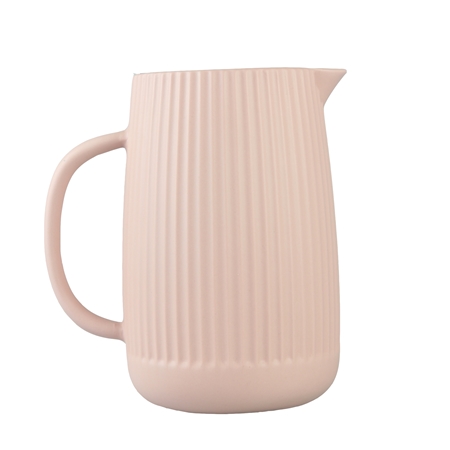 Pink ceramic jug