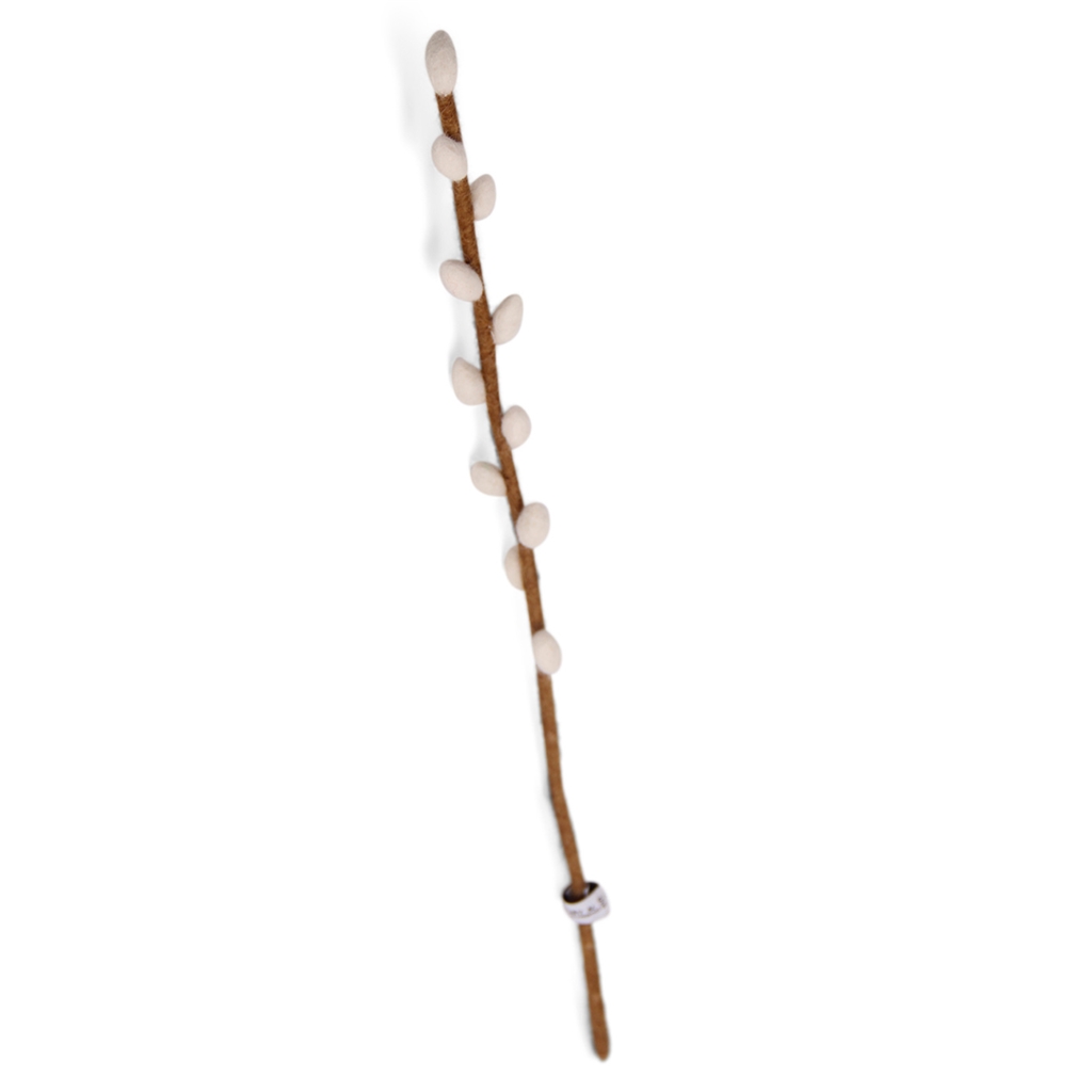 Felt cat branch