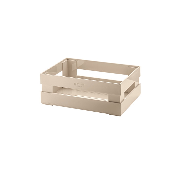 M storage crate beige