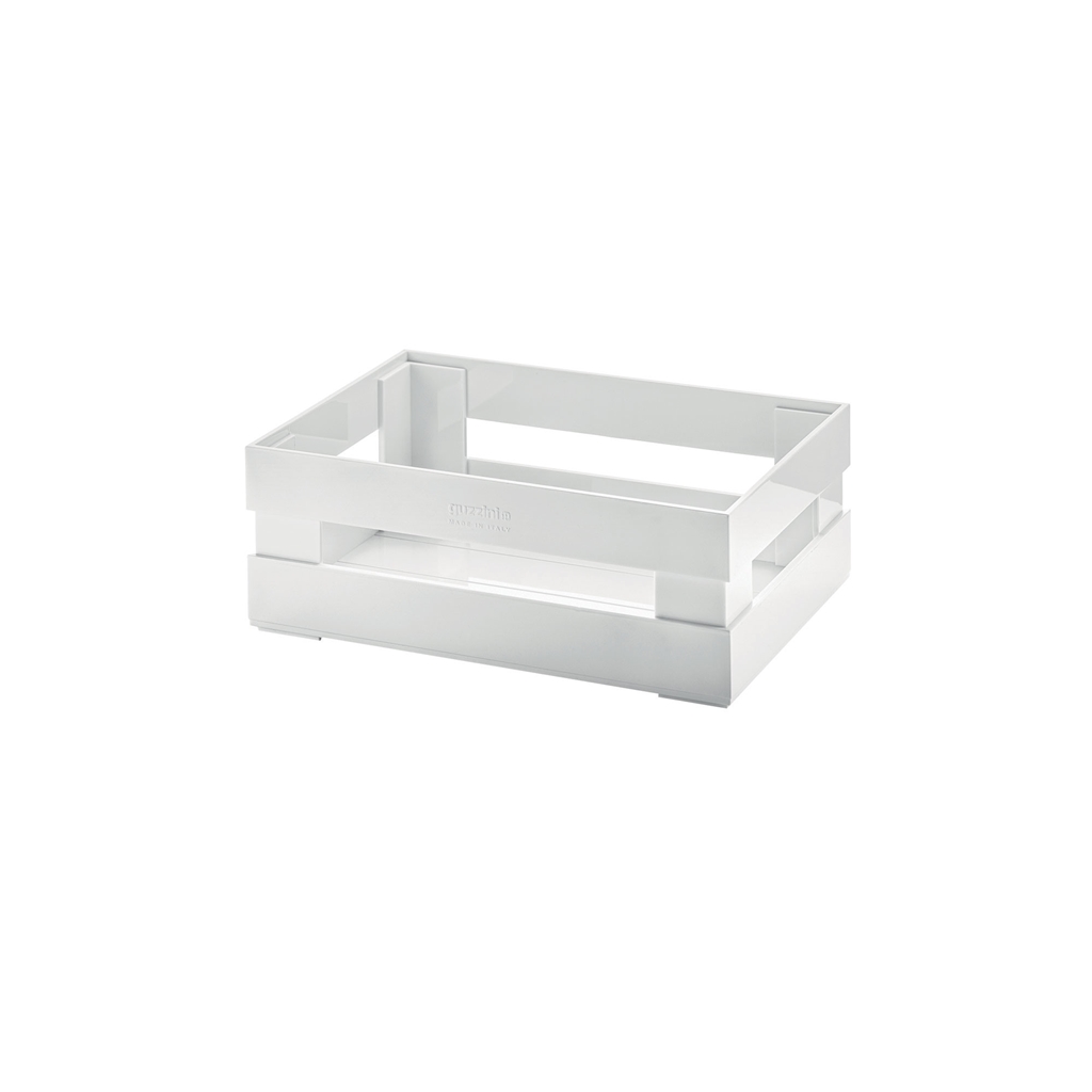 M storage crate white