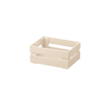 S storage crate beige