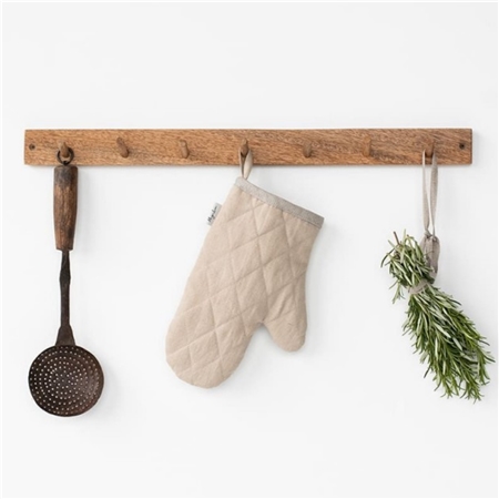 Linen kitchen glove natural