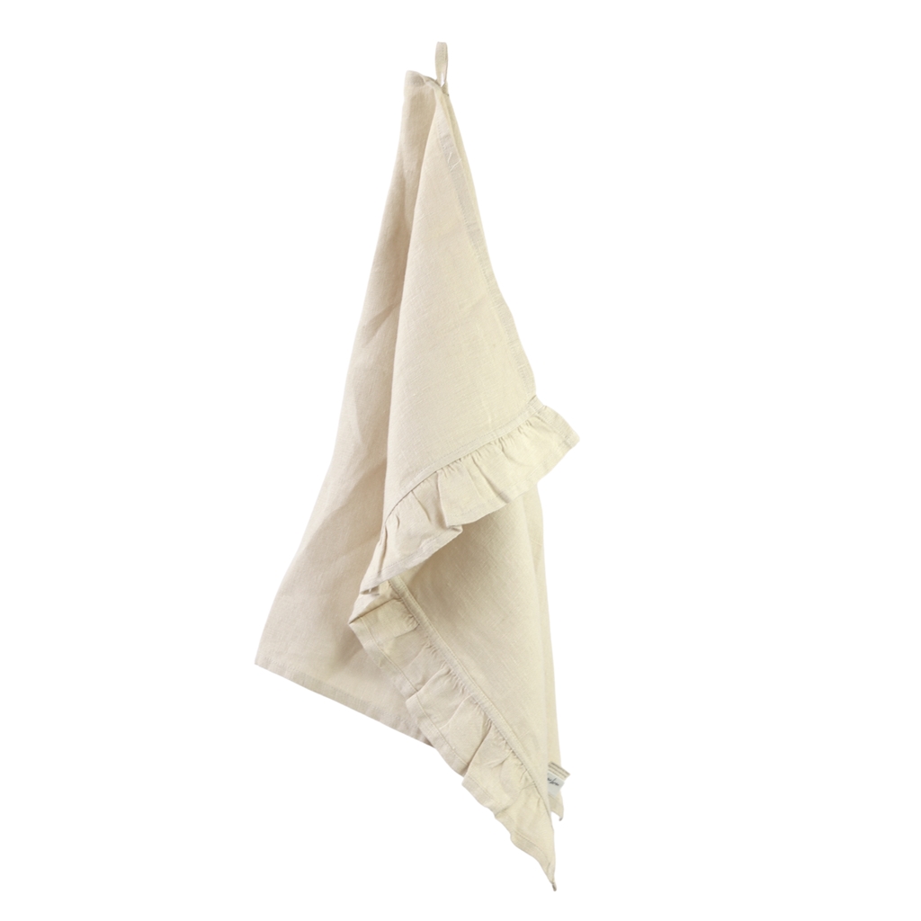 Natural linen kitchen towel