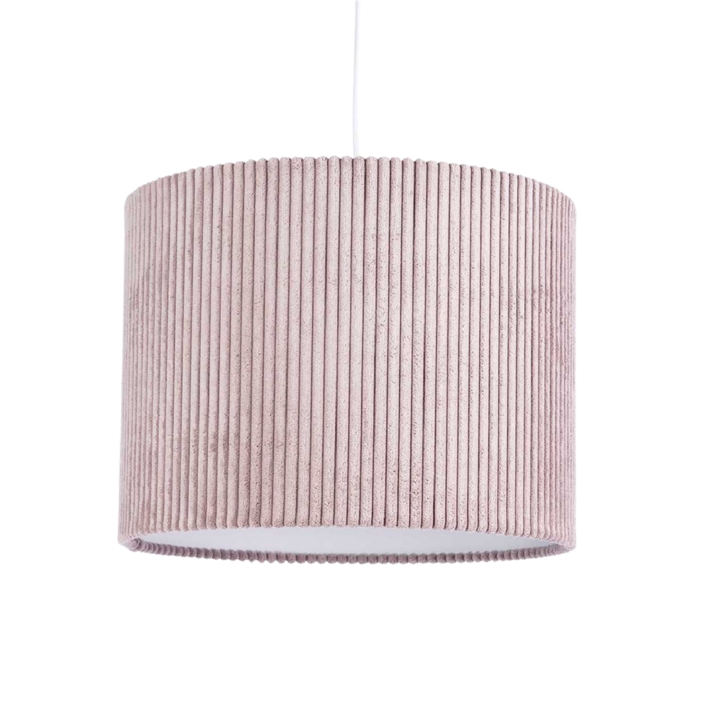 Corduroy lamp pink