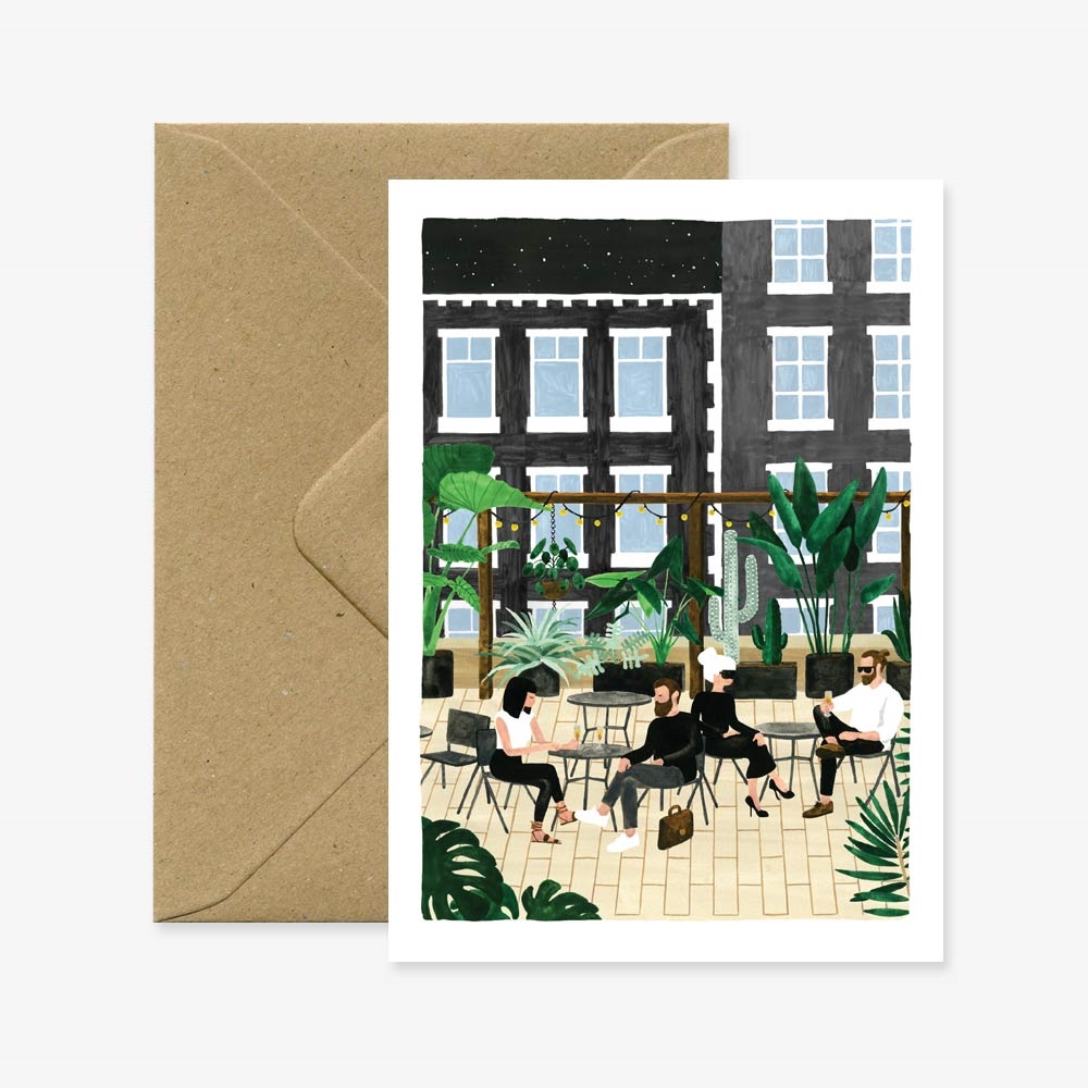 Rooftop café gift card