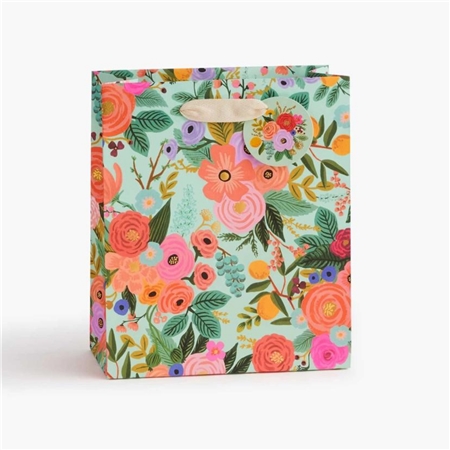 Gift bag with flowers