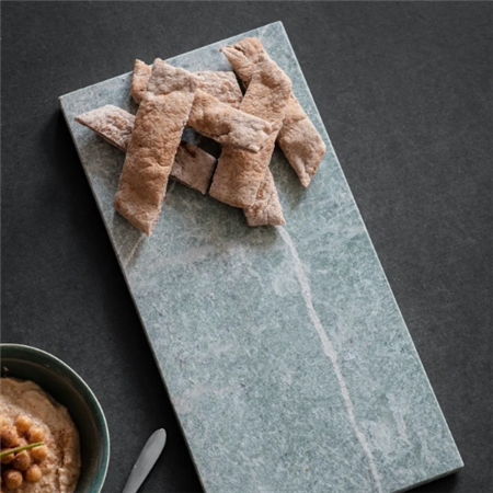 Gray marble serving board