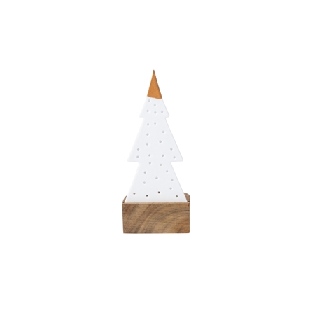 Porcelain candlestick Christmas tree