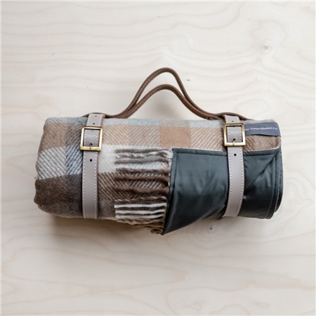 Outdoor picnic blanket neutral shades