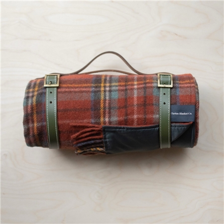 Outdoor picnic blanket royal tartan