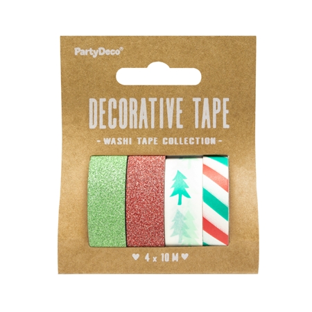 Christmas decorative adhesive tapes