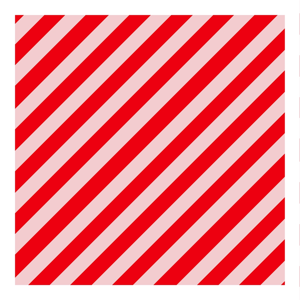 Gift wrapping paper with Christmas stripes