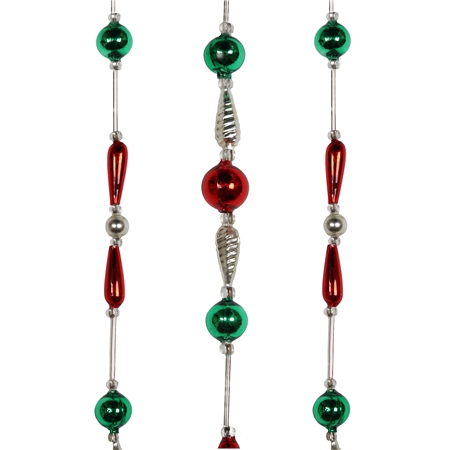 Traditional Christmas tree garland