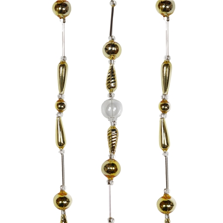 Golden Christmas tree garland