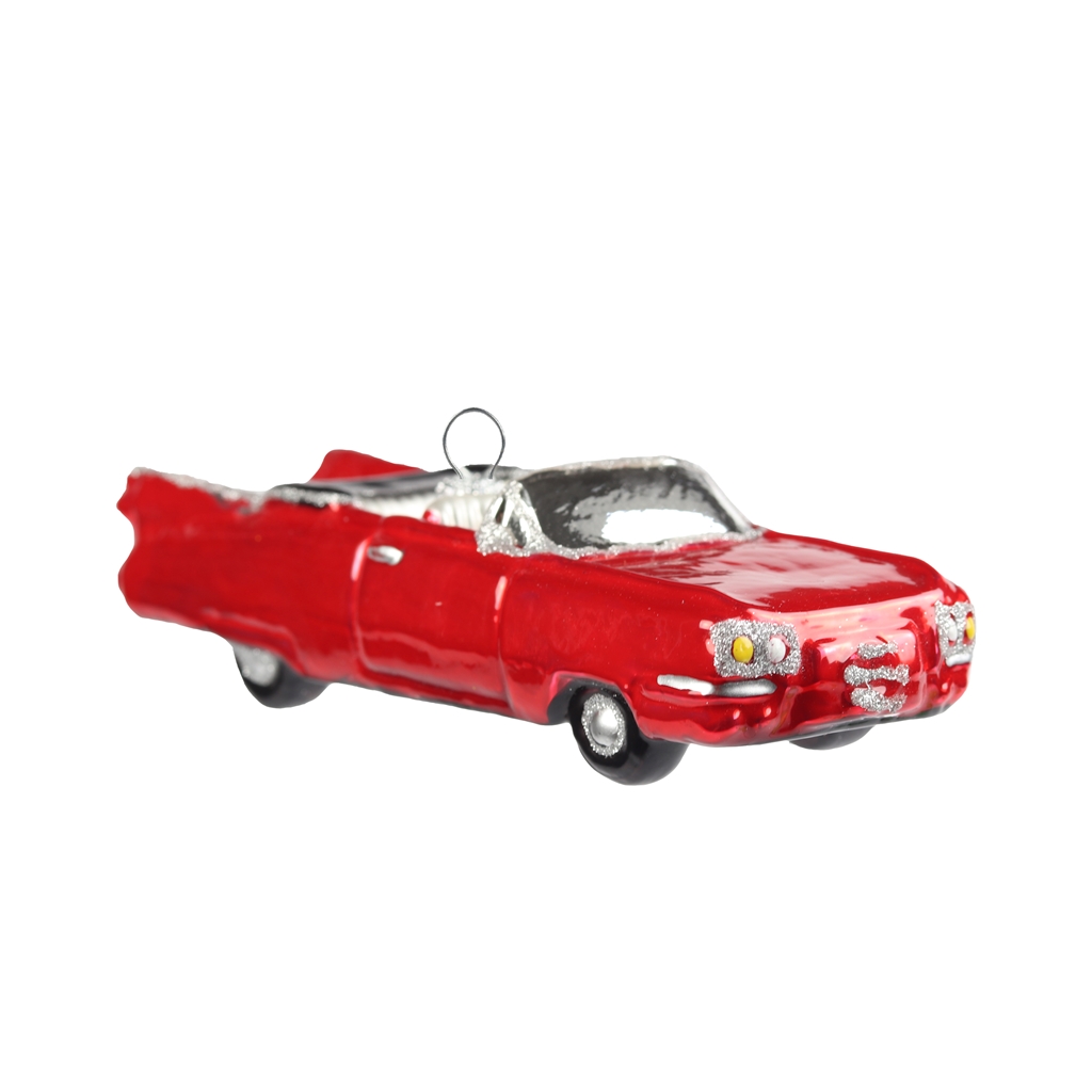 Cabrio car Christmas ornament