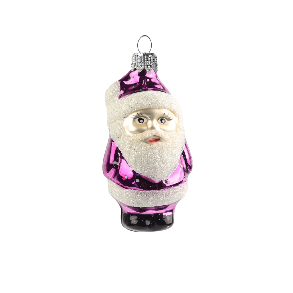 Christmas Santa in Purple Colour