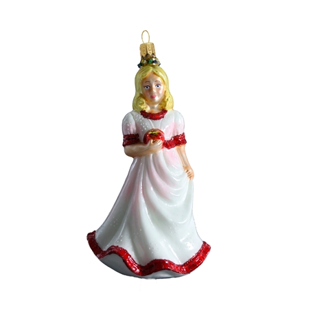 Snow White Christmas figurine