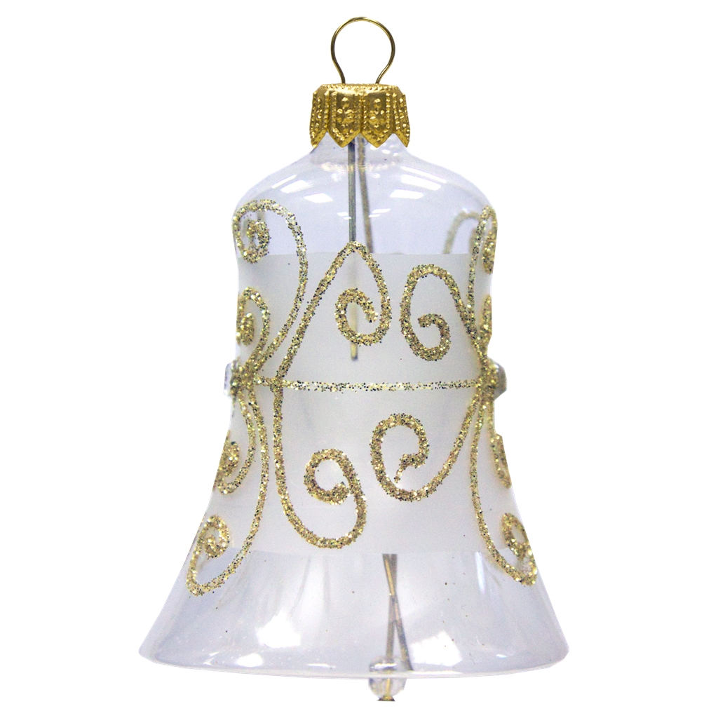 Christmas decoration - transparent bell
