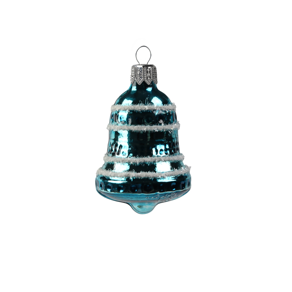 Christmas blue bell ornament