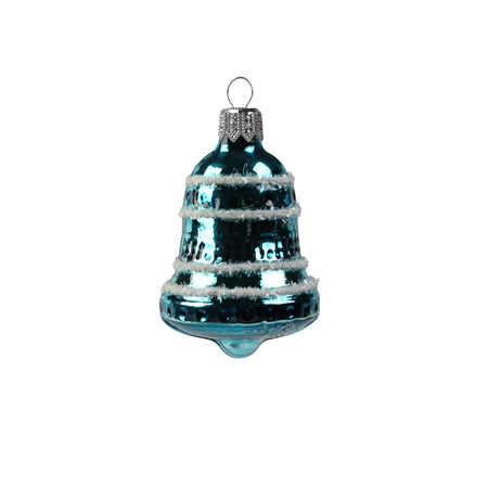 Christmas blue bell ornament