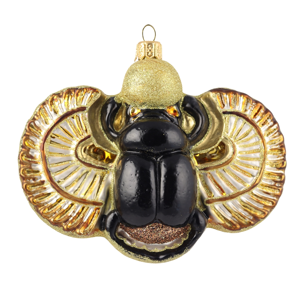 Glass Christmas decoration - Scarabeus