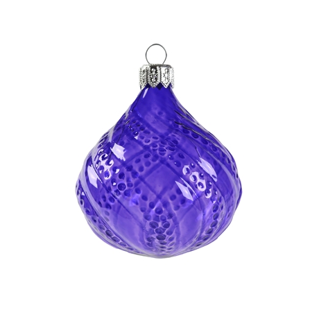 Christmas decoration – violet drop