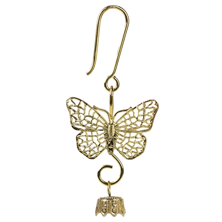 Decorative ornament hook: small butterfly