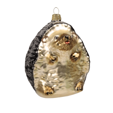 Glass figurine hedgehog