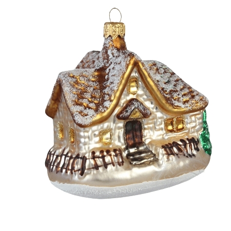 Cottage with a golden roof