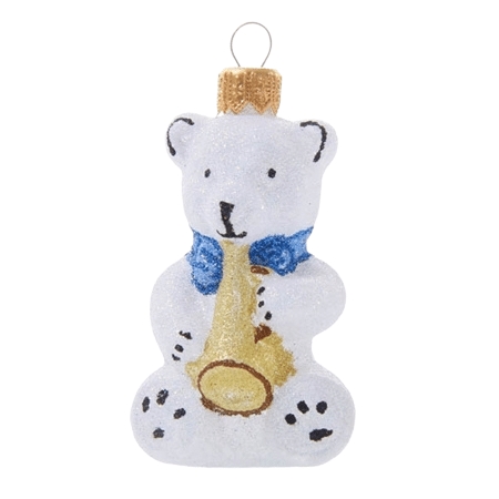 Teddy bear with trumpet