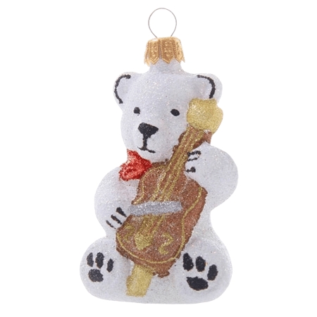 White bear with violin