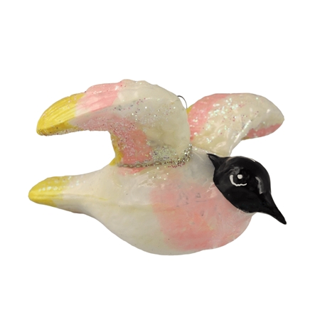 Colourful glass bird