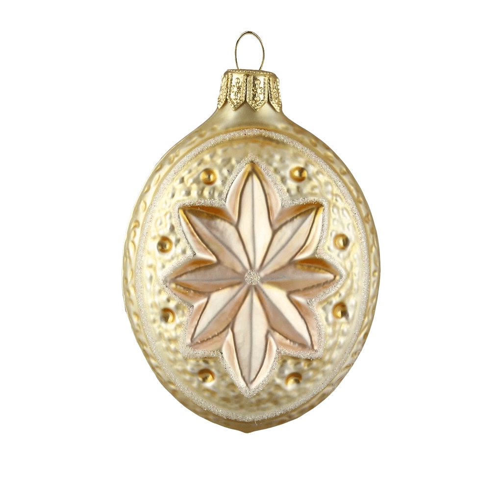 COLLECTIBLE medallion ornament with star
