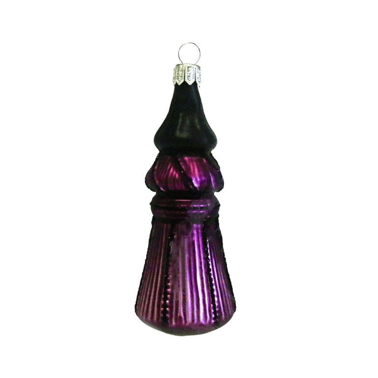 Xmas ornaments - tassel violet