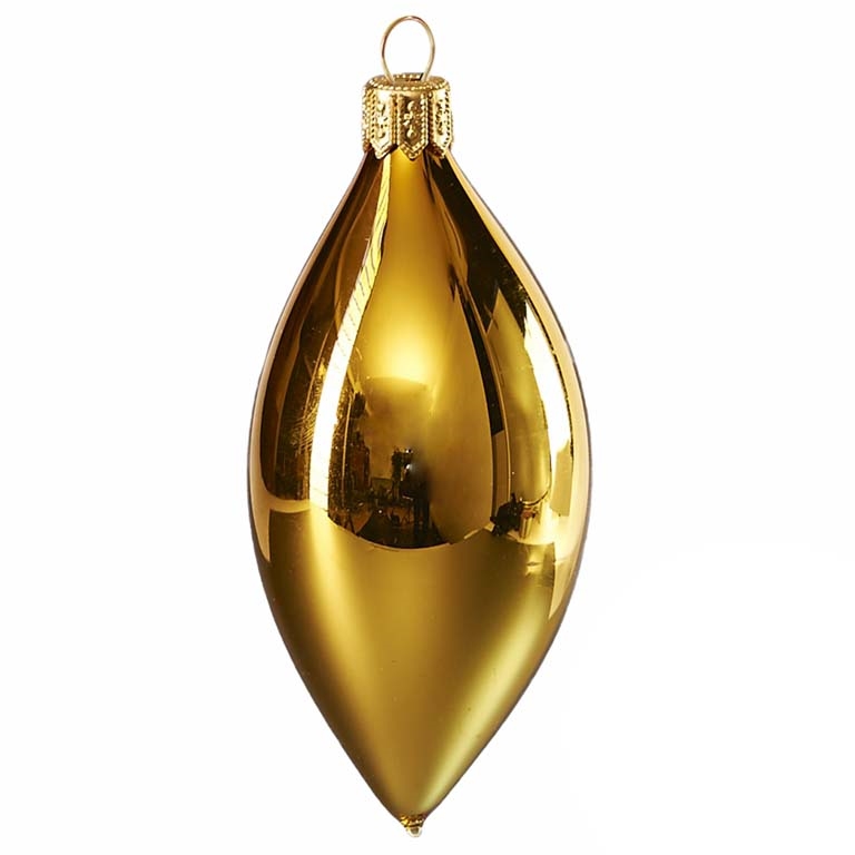 Christmas gold olive glossy