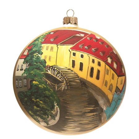 Prague Kampa ball ornament