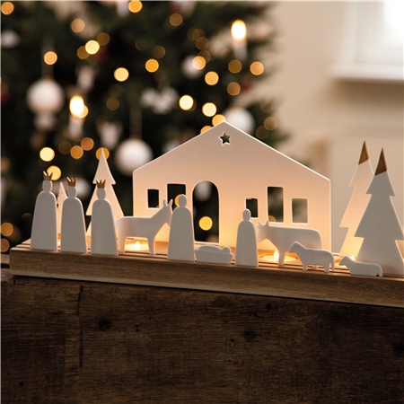Porcelain Betlehem candleholder