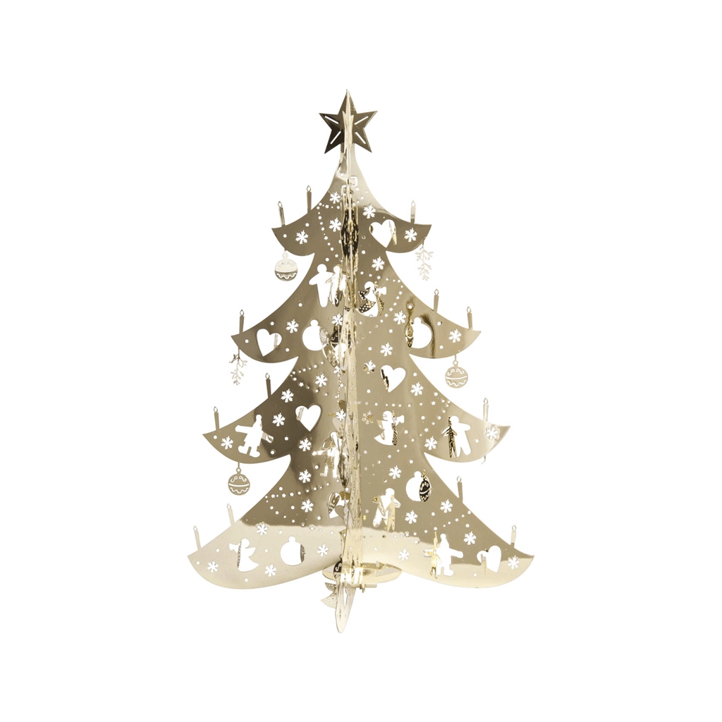 Christmas decoration golden tree