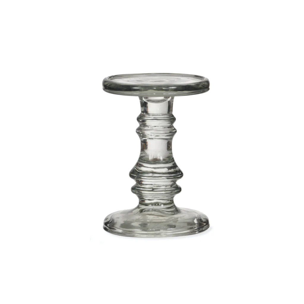 Dining glass candlestick
