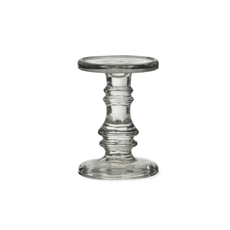 Dining glass candlestick