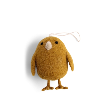 Chubby felt ocher chick