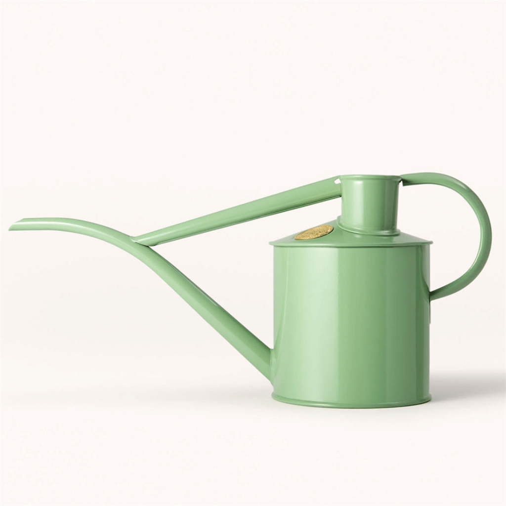 Metal watering can pea green 1 l