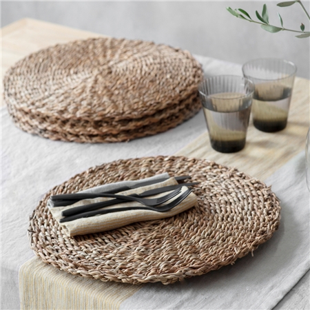 Seagrass placemats 4 pcs