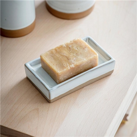 Ceramic soap dish