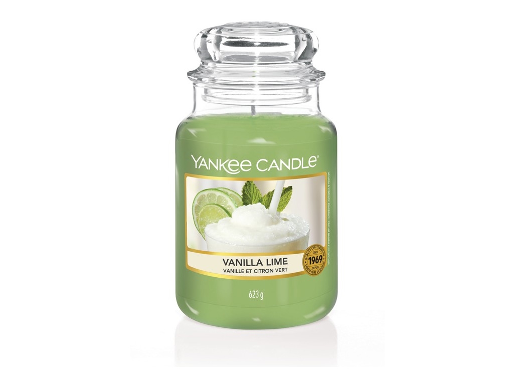 Scented candle Yankee Candle VANILLA LIME classic big